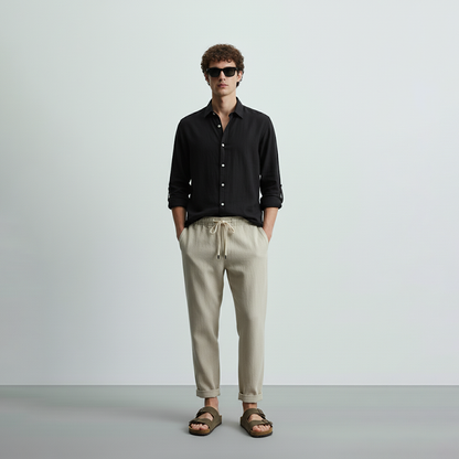 Calça Linho Masculina  F088